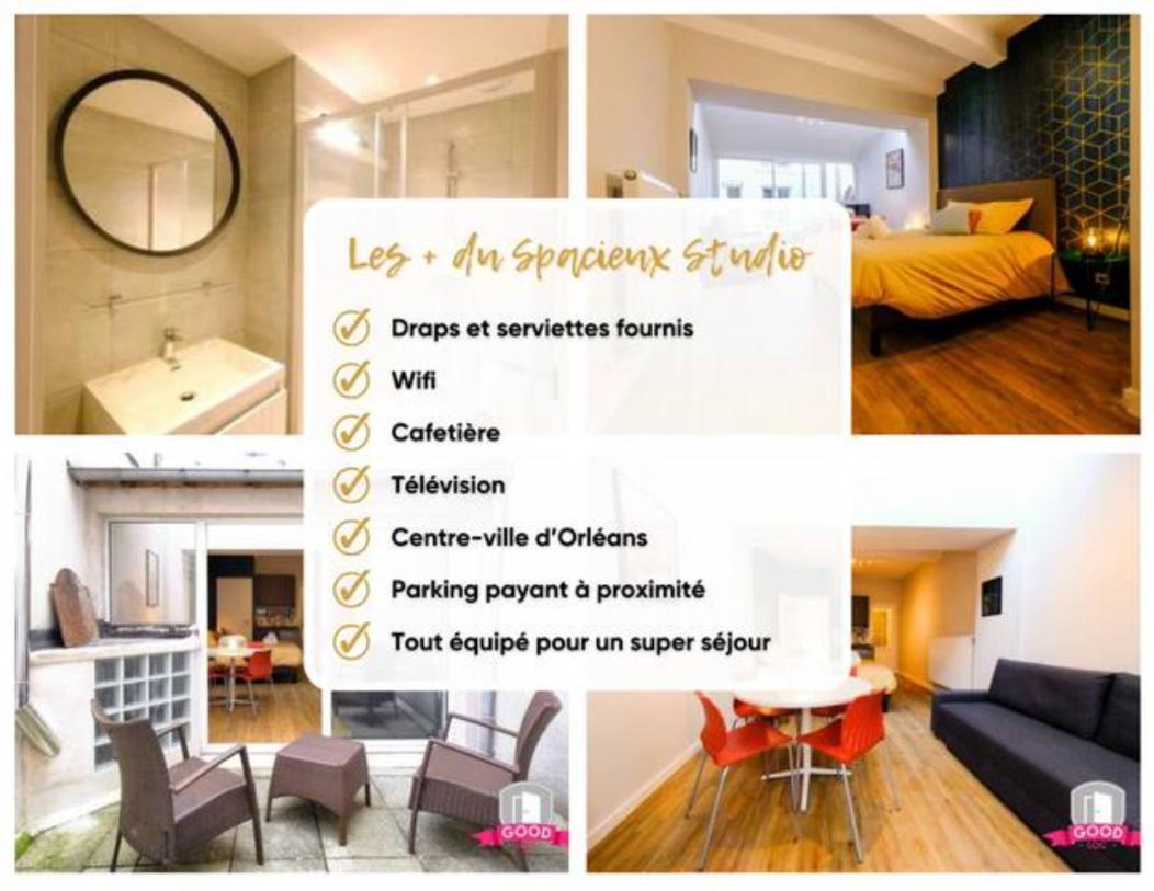 شقة Spacieux Studio Neuf Orleans Centre المظهر الخارجي الصورة